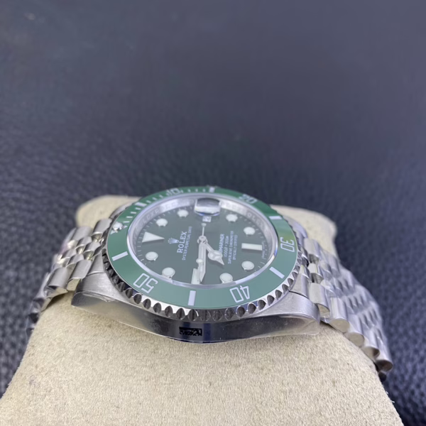 Rolex Submariner 116610LV Jubilee Bracelet 40mm Green Dial Men's Diver - Image 7