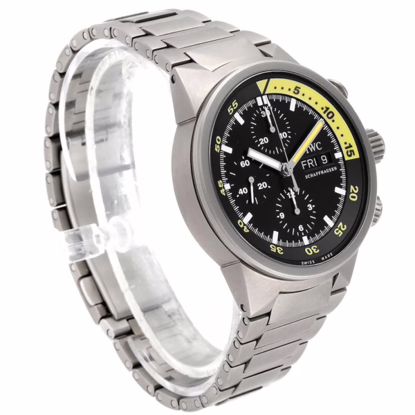 IWC Aquatimer GST Titanium Chronograph Day Date Mens Watch IW371903 - Image 3