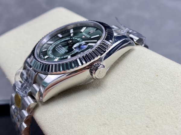 Rolex Sky Dweller 42 White Gold Fluted Bezel 336934 0002 Men's Watch - Image 10