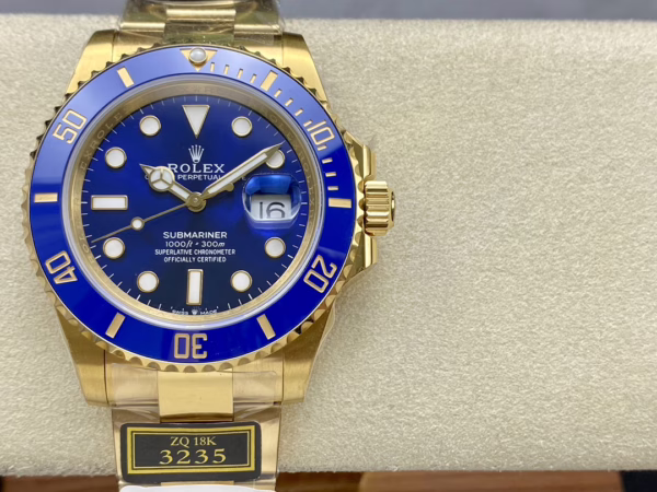 Rolex Submariner Date 116618LB Blue Dial 41mm Mens Replica Watch - Image 2