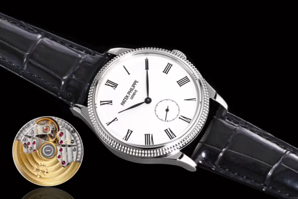 Replica Patek Philippe Calatrava 5119G 001 39MM White Gold Watch - Image 6