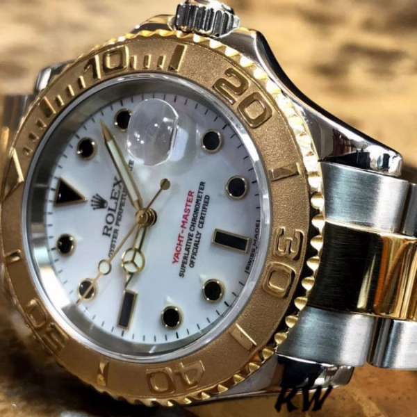 Rolex Yacht-Master 16623 Gold Bezel 40mm Mens replica Watch - Image 4