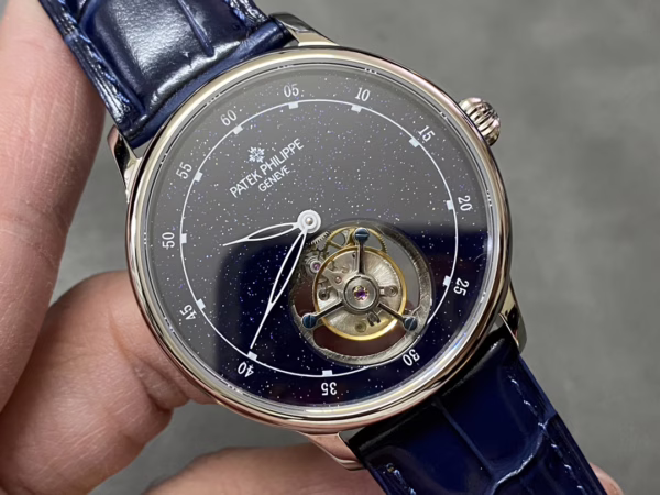 Patek Philippe Grand Complications Sky Moon Tourbillon White Gold 6102P 001 Watch 41MM - Image 2