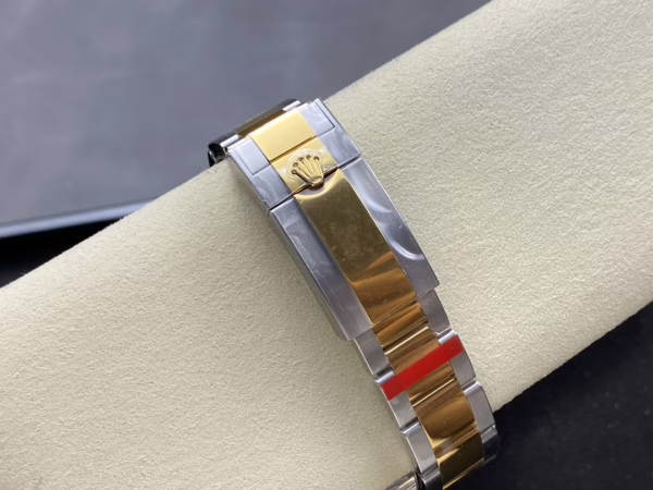 Rolex Explorer 36 Black Dial Yellow Gold M124273 0001 Women's Watch - Image 9