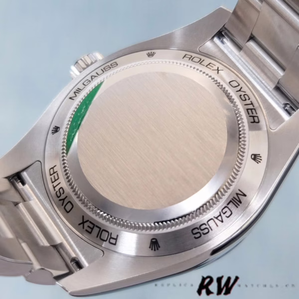 Rolex Milgauss 116400GV Stainless Steel Z-blue Dial 40mm Mens Replica Watch - Image 9