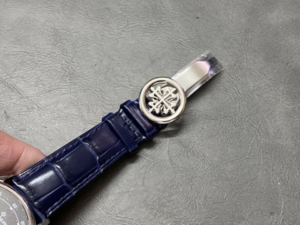 Patek Philippe Grand Complications Sky Moon Tourbillon White Gold 6102P 001 Watch 41MM - Image 11