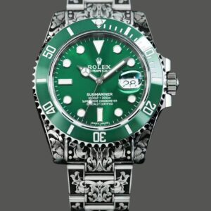 Huckleberry Custom Rolex Submariner Green