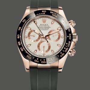 Rolex Cosmograph Daytona 116515LN Everose Gold Ivory Dial 40mm Mens Replica Watch