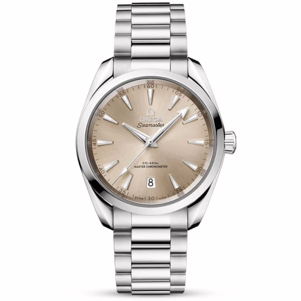 OMEGA Seamaster Aqua Terra Shades 38mm Sandstone Silver Dial Watch