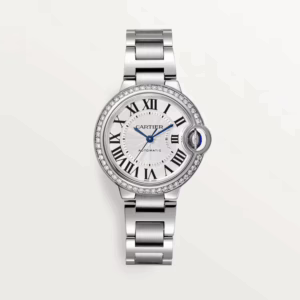 CARTIER BALLON BLEU Diamond Bezel 33mm