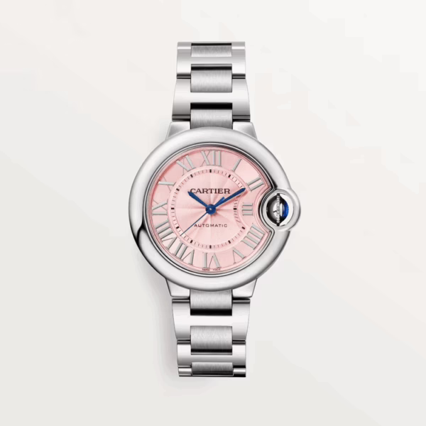 CARTIER BALLON BLEU Pink Dial 33mm