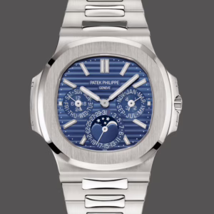 Patek Philippe Nautilus Perpetual Calendar White Gold Blue Dial 5740 1G 001 40mm