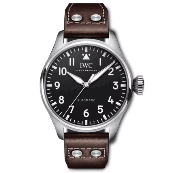 IWC 329301 Big Pilot's Watch 43, Brown Leather Strap