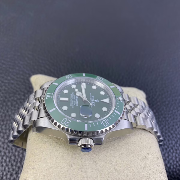 Rolex Submariner 116610LV Jubilee Bracelet 40mm Green Dial Men's Diver - Image 5
