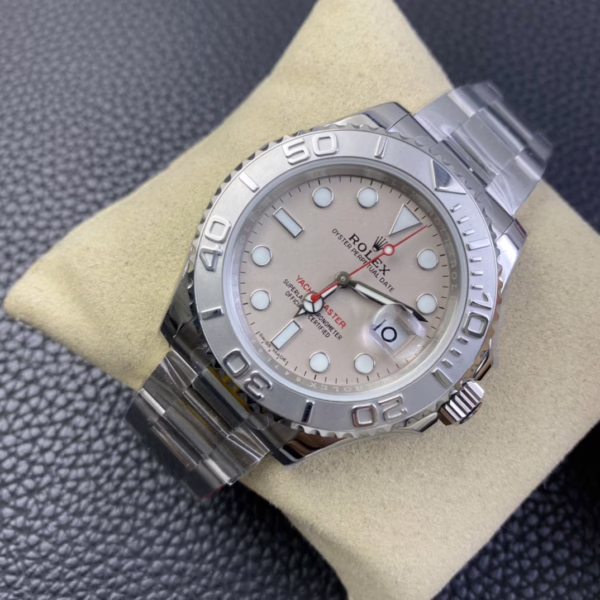 Rolex Yacht-Master 116622 Stainless Steel platinum Dial 40mm Mens Replica Watch - Image 2