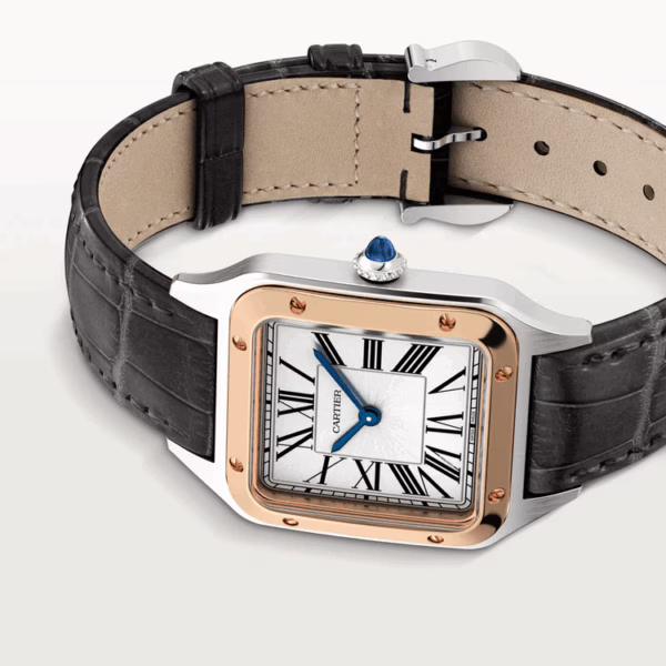 CARTIER SANTOS-DUMONT Rose Gold MIx 43.5mm - Image 5