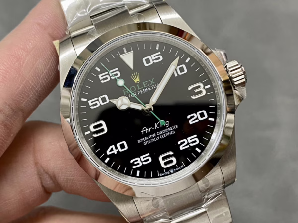 Rolex Air King 126900 0001 Oyster Stainless Steel 40mm Mens Replica Watch - Image 3
