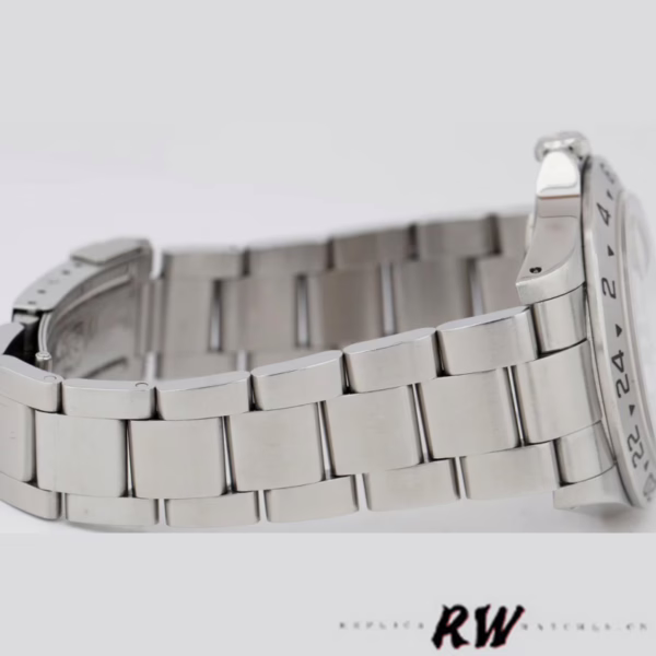 Rolex Explorer II 16570 Stainless Steel White Dial 40MM Mens Replica Watch - Image 4