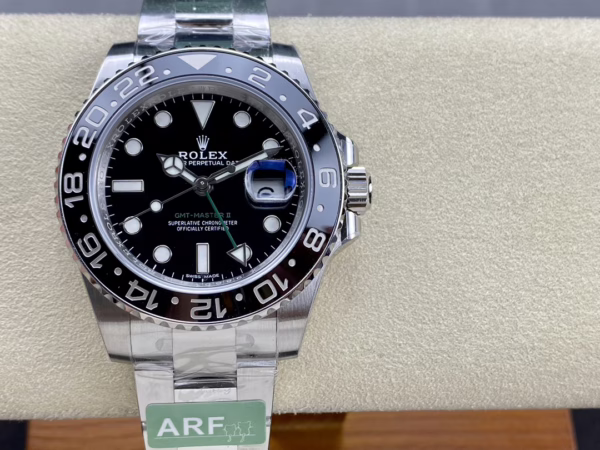 Rolex GMT-Master II 40mm Black Bezel 116710LN Men's Watch - Image 3