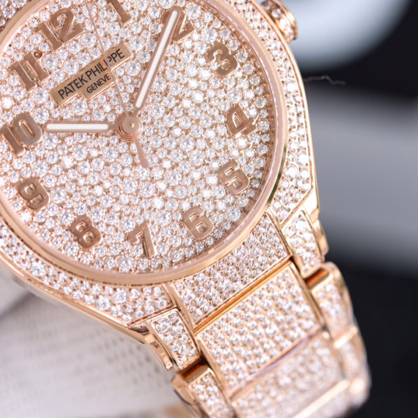 Patek Philippe Twenty~4 Automatic Haute Joaillerie Rose Gold 7300 1450R 001 - Image 5