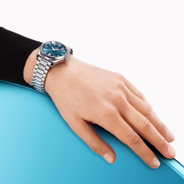 OMEGA Seamaster Aqua Terra Shades 38mm Atlantic Blue Dial Bracelet Watch - Image 3