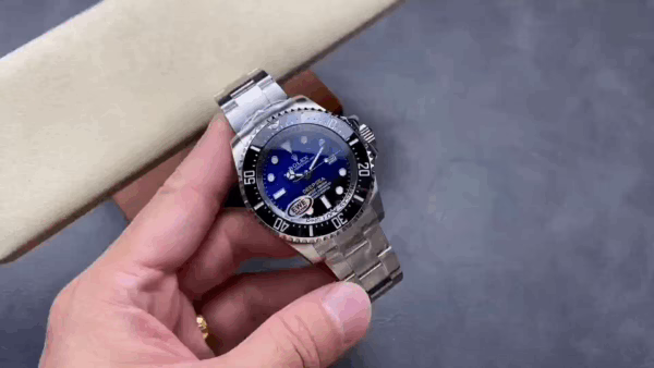 Rolex Sea-Dweller Deepsea 136660 0005 Stainless Steel Black Blue Dial 44MM Mens Replica Watch - Image 5