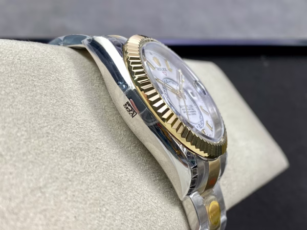 Rolex Sky Dweller 42mm White Dial Stick Markers m336933 0005 Men's Watch - Image 7