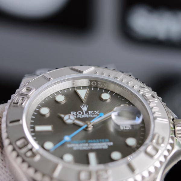 Rolex Yacht-Master 116622 Stainless Steel Grey Dial 40mm Mens Replica Watch - Image 7