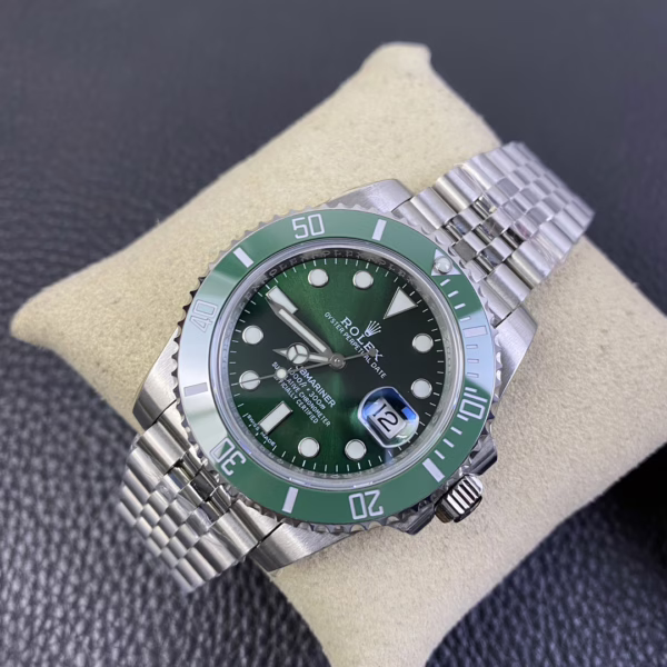 Rolex Submariner 116610LV Jubilee Bracelet 40mm Green Dial Men's Diver - Image 2
