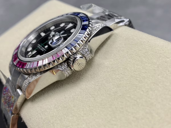 Rolex GMT Master II 116759SA Black Dial 40mm Mens Replica Watch - Image 6