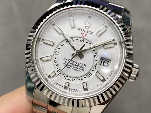 Rolex Sky Dweller 42 Oystersteel White Dial m336934 0003 Men's Watch - Image 4