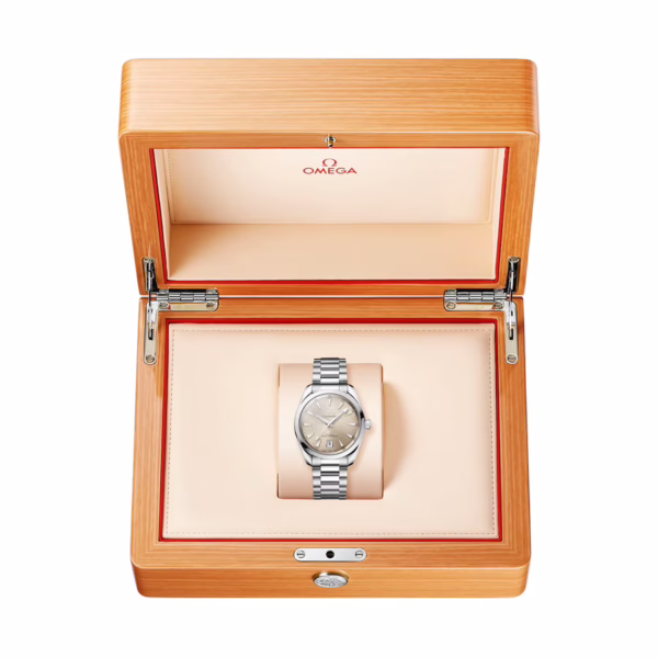 OMEGA Seamaster Aqua Terra Shades 38mm Sandstone Silver Dial Watch - Image 2
