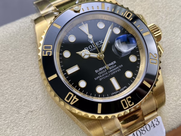 Rolex Submariner Date 116618LN Black Dial 40mm Mens Replica Watch - Image 5