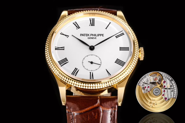 Replica Patek Philippe Calatrava 5119G 001 39MM Yellow Gold Watch - Image 5