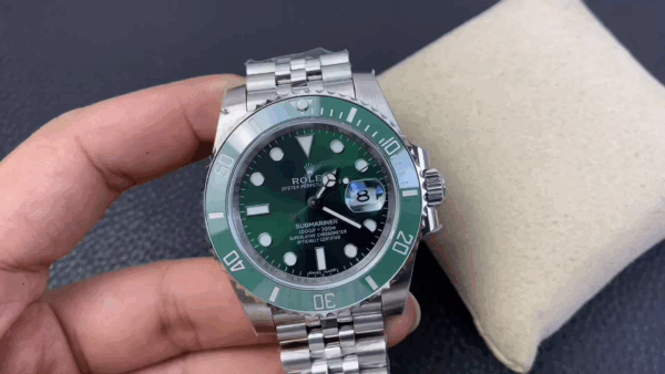 Rolex Submariner 116610LV Jubilee Bracelet 40mm Green Dial Men's Diver - Image 3