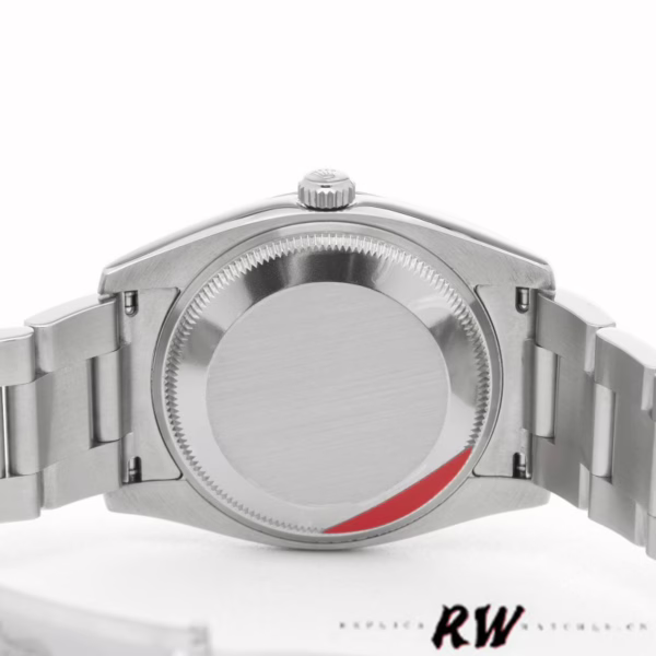 Rolex Oyster Perpetual Air-King 114234 Blue Hour Markers Silver Dial 34mm Unisex replica watch - Image 2