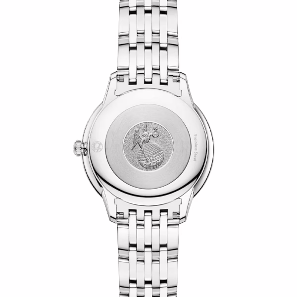 OMEGA De Ville Prestige 30mm White Mother of Pearl Dial Bracelet Watch - Image 2