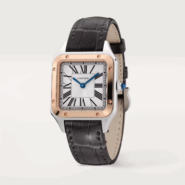CARTIER SANTOS-DUMONT Rose Gold MIx 43.5mm - Image 3