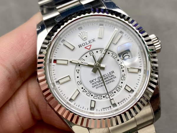 Rolex Sky Dweller 42 Oystersteel White Dial m336934 0003 Men's Watch - Image 5