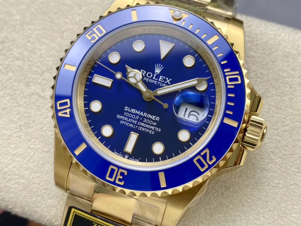 Rolex Submariner Date 116618LB Blue Dial 41mm Mens Replica Watch - Image 5