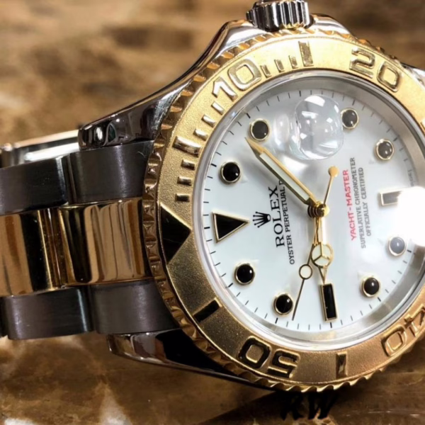 Rolex Yacht-Master 16623 Gold Bezel 40mm Mens replica Watch - Image 5