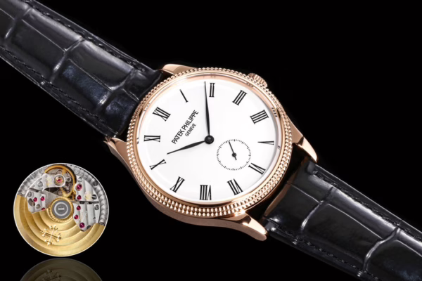 Replica Patek Philippe Calatrava 5119R 39MM Rose Gold Watch - Image 7