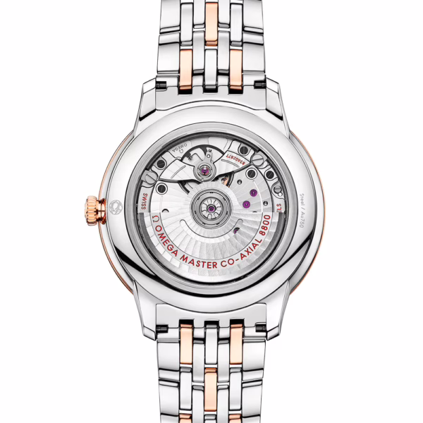 OMEGA De Ville Prestige 40mm Two-Tone Silver Dial Automatic Bracelet Watch - Image 2