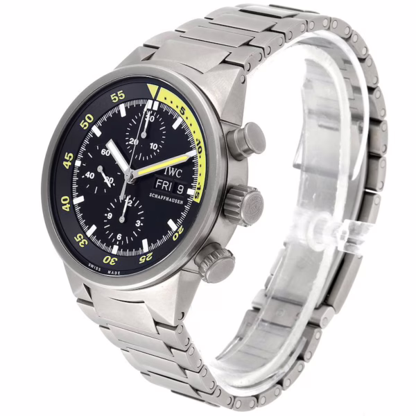 IWC Aquatimer GST Titanium Chronograph Day Date Mens Watch IW371903 - Image 4