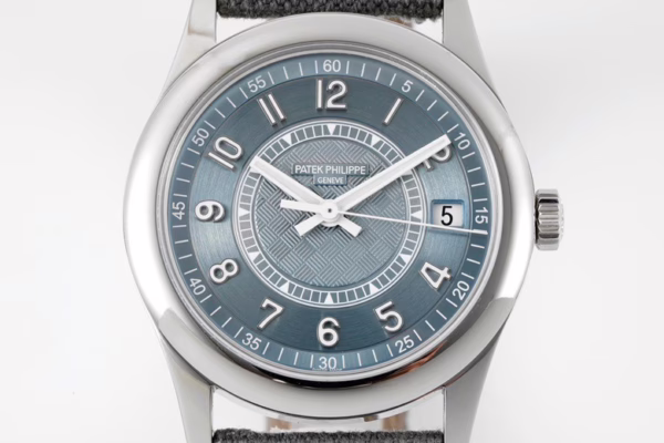 Replica Patek Philippe Limited Edition Calatrava 40mm 6007A 001 Blue Dial Mens Watch - Image 2