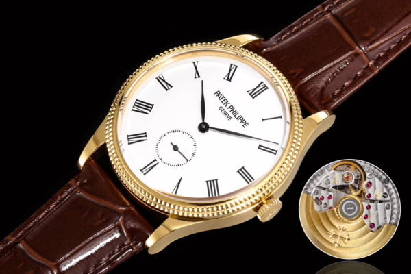 Replica Patek Philippe Calatrava 5119G 001 39MM Yellow Gold Watch - Image 3