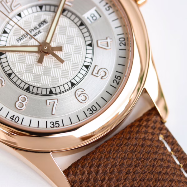 Replica Patek Philippe Limited Edition Calatrava 40mm 6007A 001 Blue Dial Mens Watch - Image 14