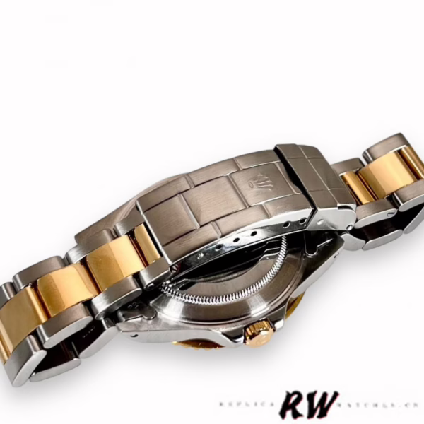 Rolex GMT-Master II 16713 White Gold Chocolate Dial 40mm Mens Replica Watch - Image 6