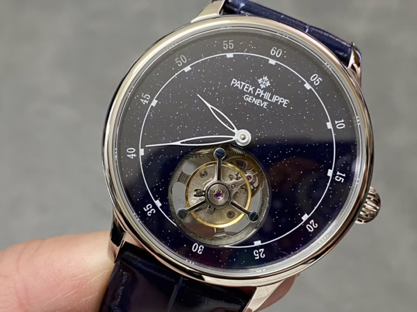 Patek Philippe Grand Complications Sky Moon Tourbillon White Gold 6102P 001 Watch 41MM - Image 5
