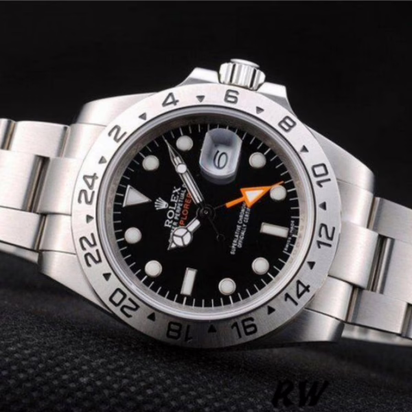 Rolex Explorer REP016820 Stainless Steel Black Dial 40MM Mens Replica Watch - Image 2